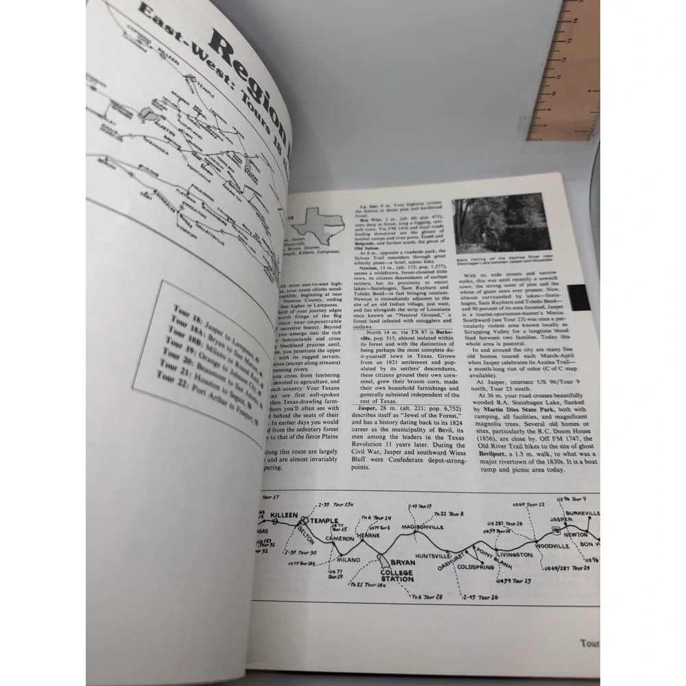 BACKROADS OF TEXAS By Ed‎ Syers & Larry D. Hodge *Excellent Condition* 1982